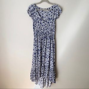Lucky Brand Felice Flutter Sleeve Dress - Size M